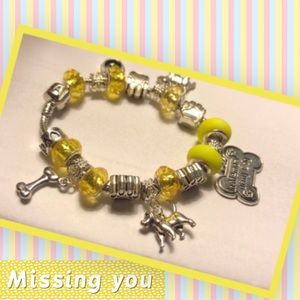 💛NEW🐶SP 925 "In Memory of my Dog" Bracelet 🐶💛